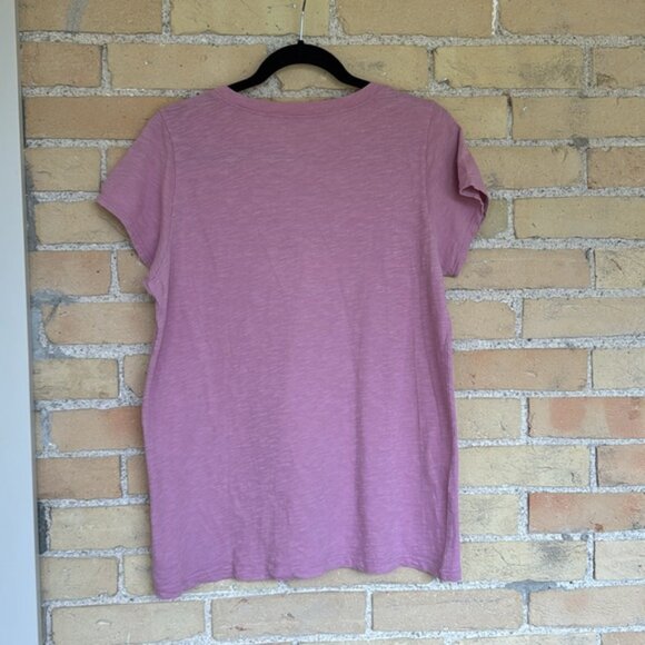 Velvet by Graham and Spencer Pink V-Neck Top - Picture 4 of 4